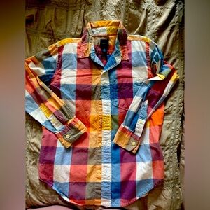 Gap kids long sleeve sweater multicolor. Size medium 8 regular. Like new!